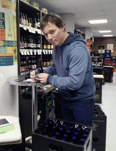 La caisse de bières